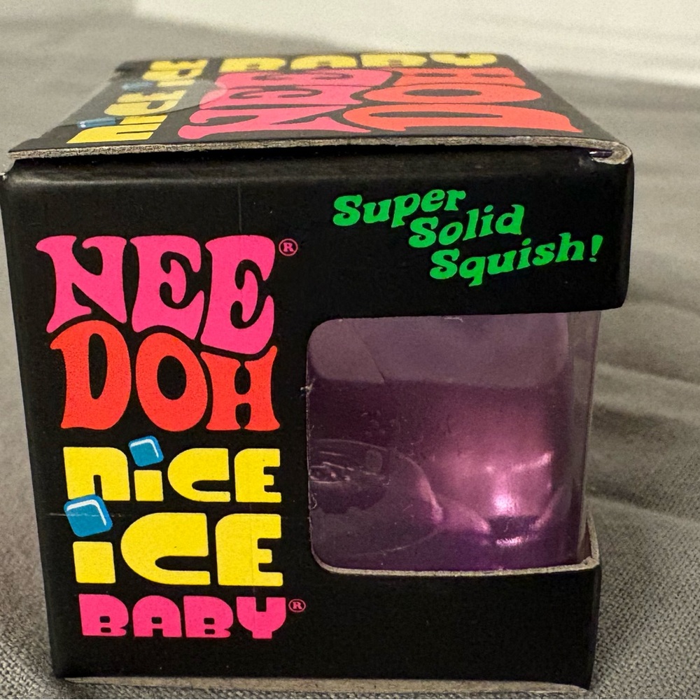 Nice Ice Baby Purple Super Solid Squish Toy - Picture 2 of 4